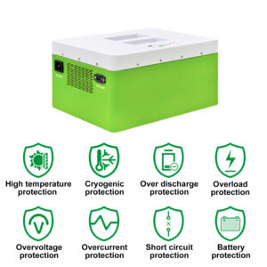 Hot Selling 3.2V 300W Huge Capacity Portable Power Station LiFePO4 Battery Outdoor Large Power Bank