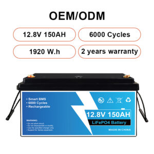 12v 150ah Lithium Ion Solar Panel Battery Energy Storage Battery for Solar System